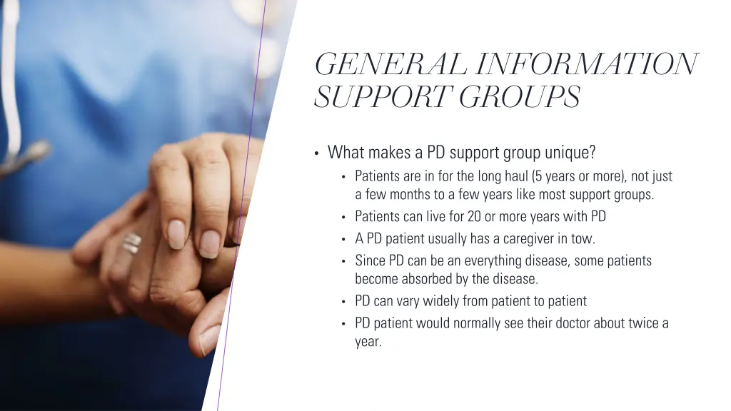 general information support groups