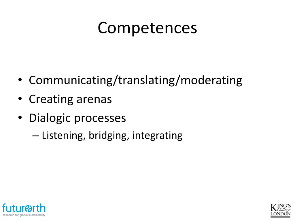competences