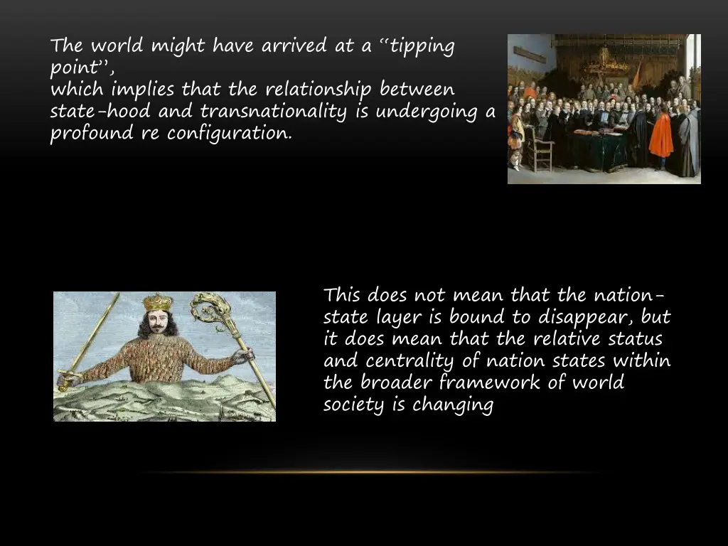 the world might have arrived at a tipping point