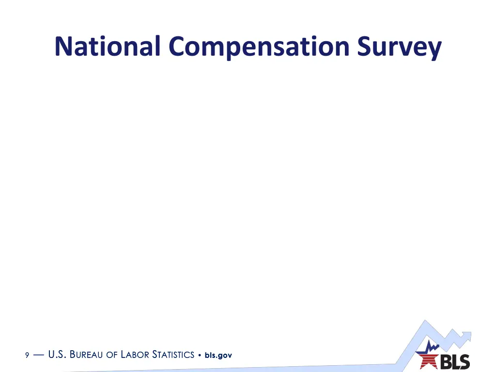 national compensation survey