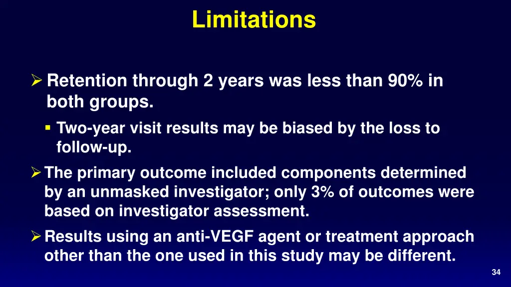 limitations