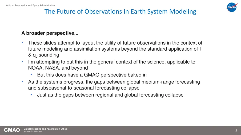 national aeronautics and space administration 1
