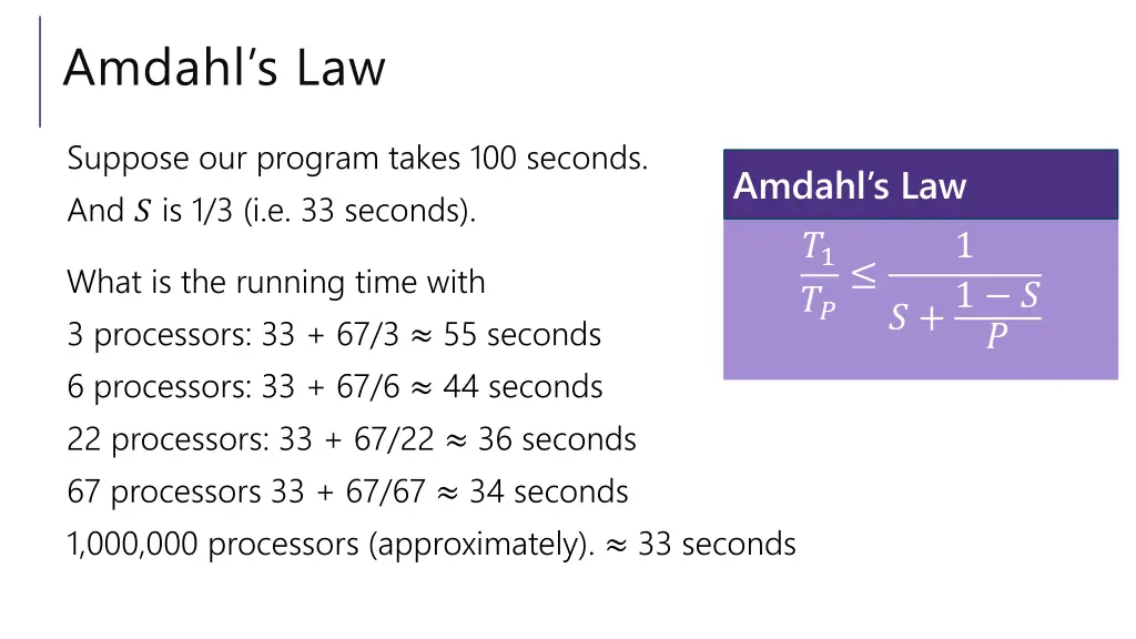 amdahl s law 4