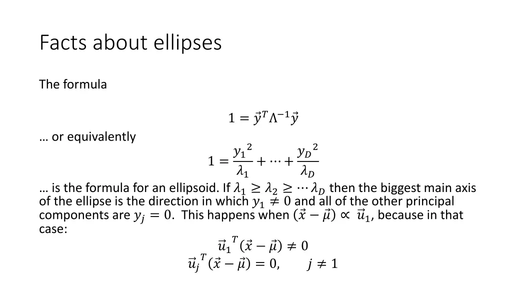 facts about ellipses
