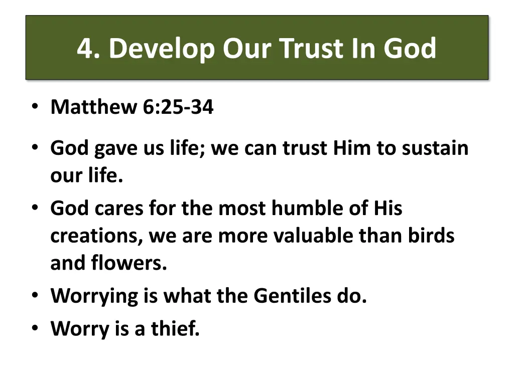 4 develop our trust in god 1