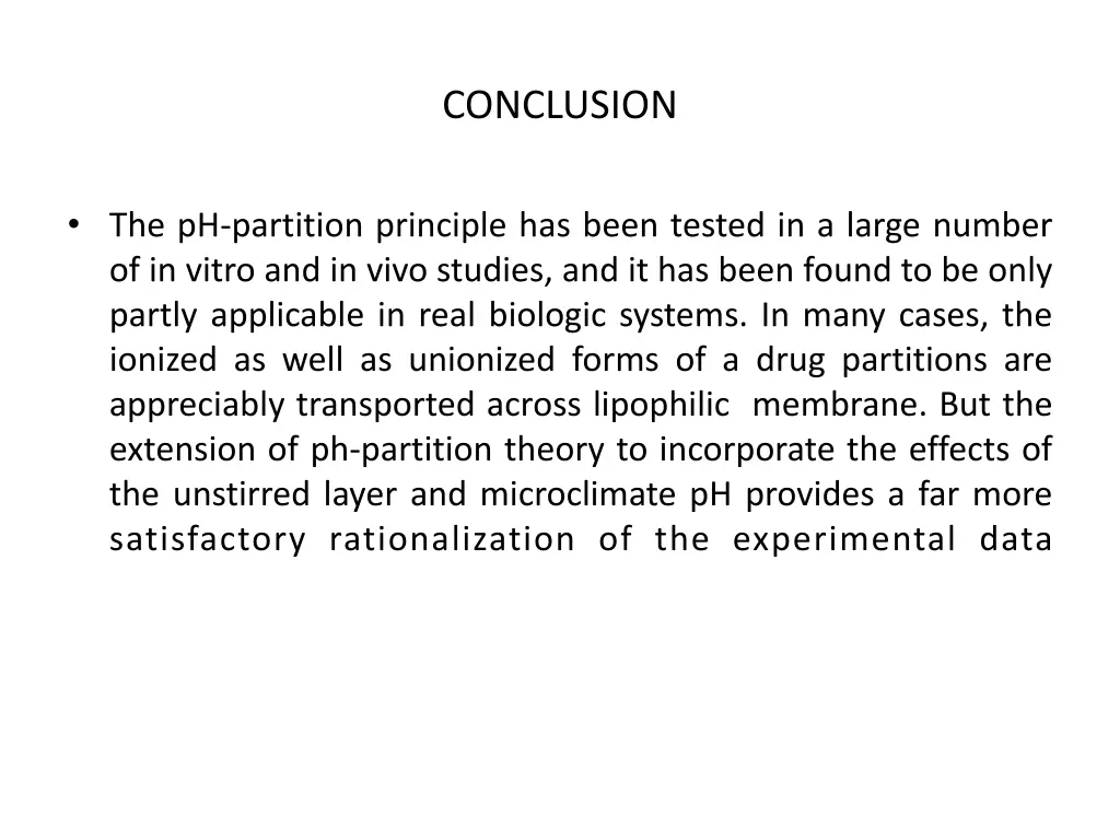 conclusion