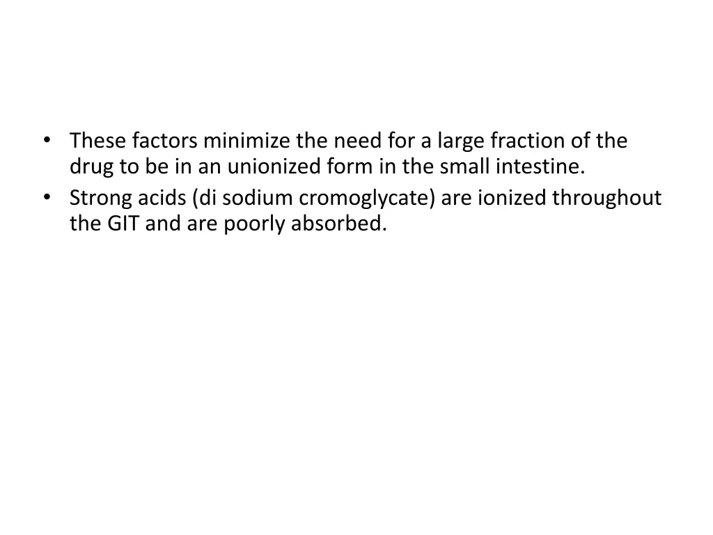 these factors minimize the need for a large