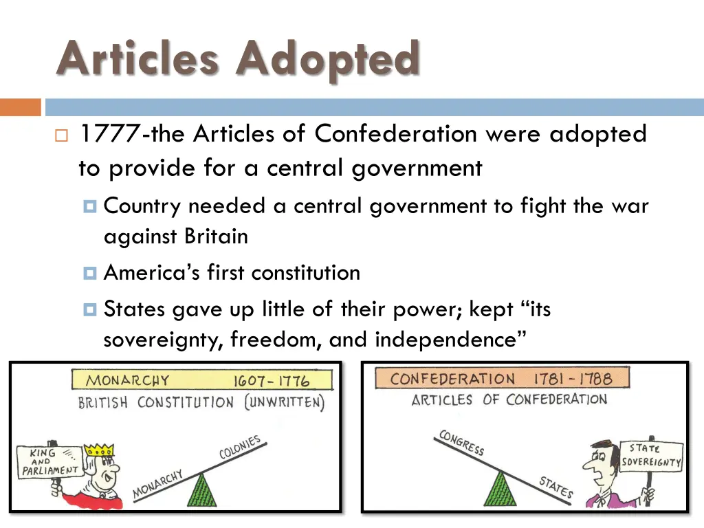 articles adopted