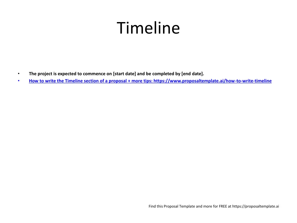 timeline