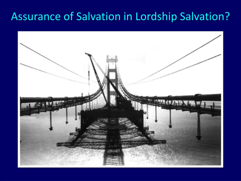 assurance of salvation in lordship salvation 5