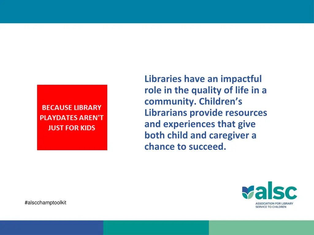 libraries have an impactful role in the quality