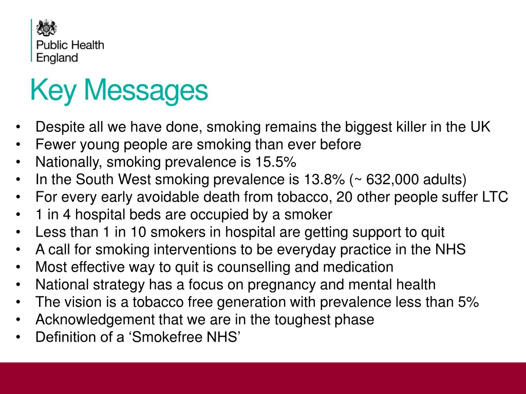 key messages