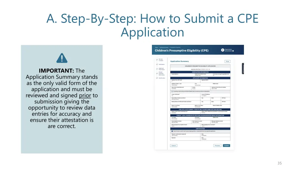 a step by step how to submit a cpe application 4