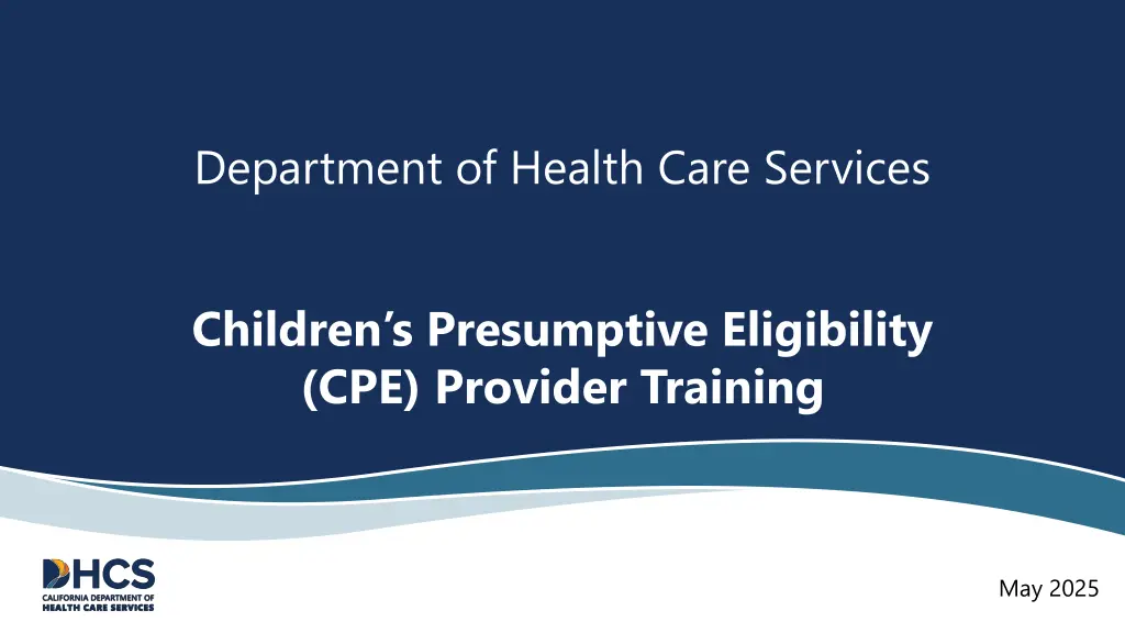 department of health care services