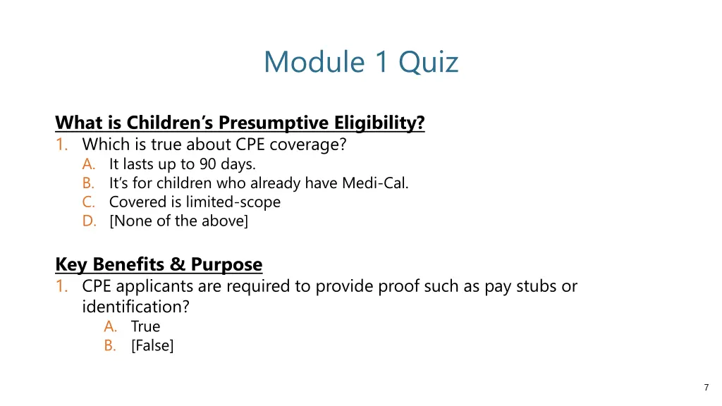 module 1 quiz