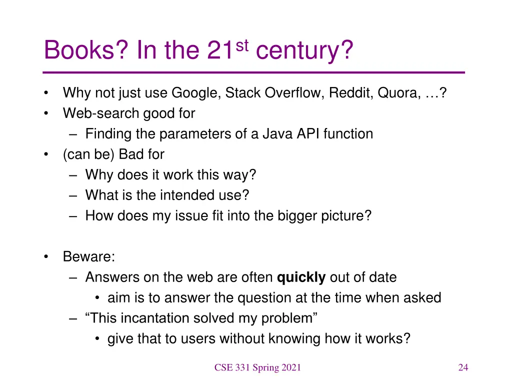 books in the 21 st century