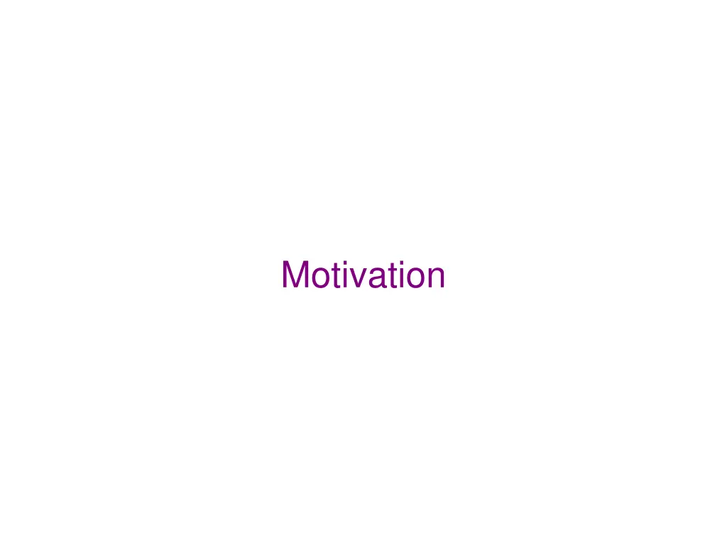 motivation