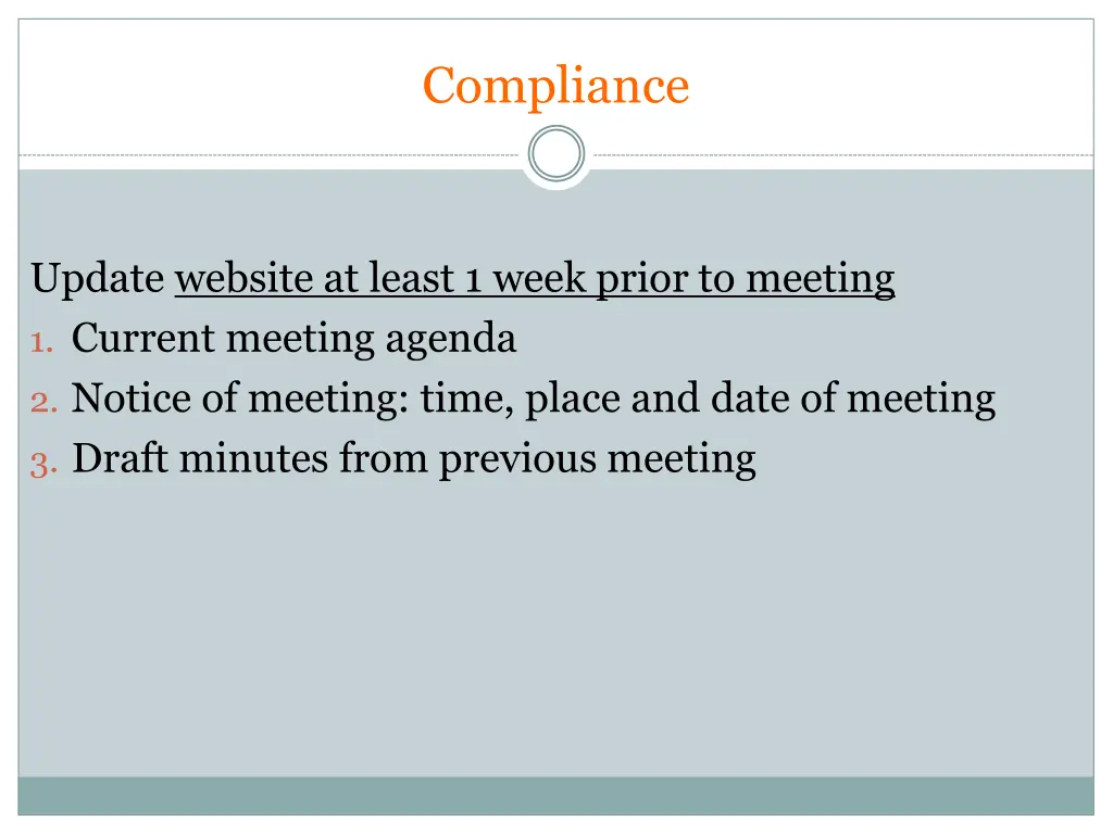 compliance 1
