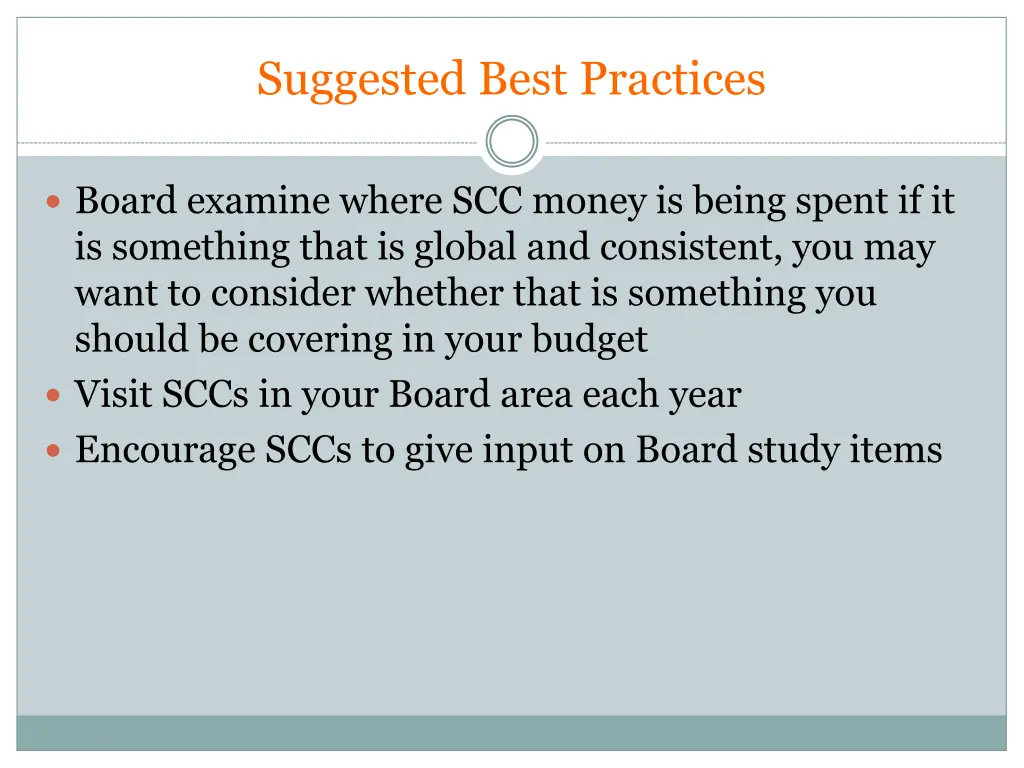 suggested best practices 1