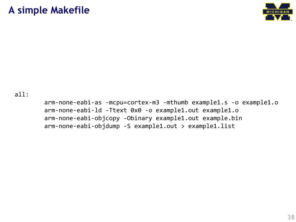 a simple makefile
