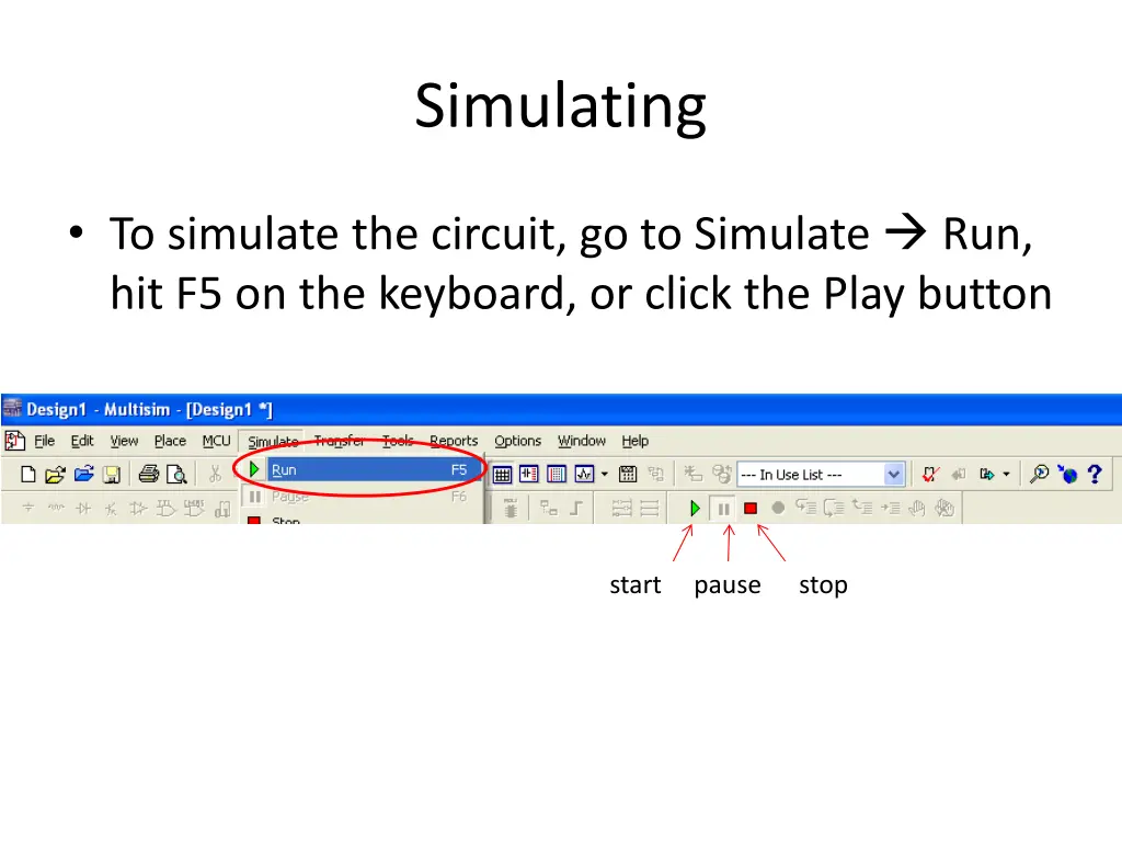 simulating