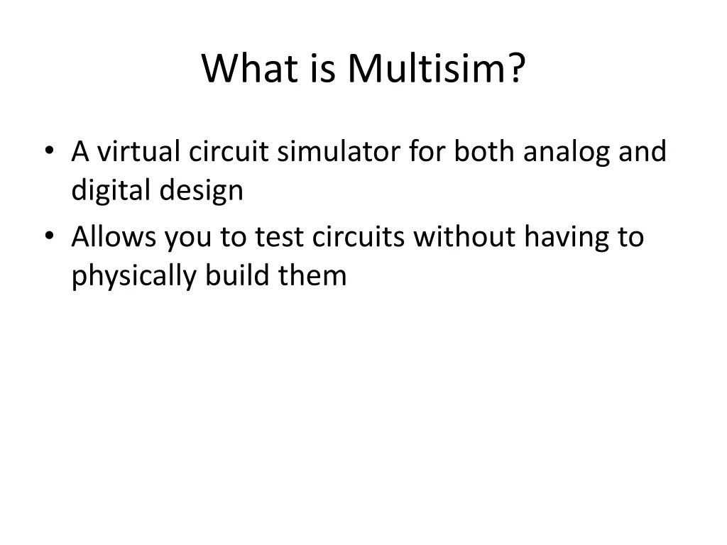 what is multisim