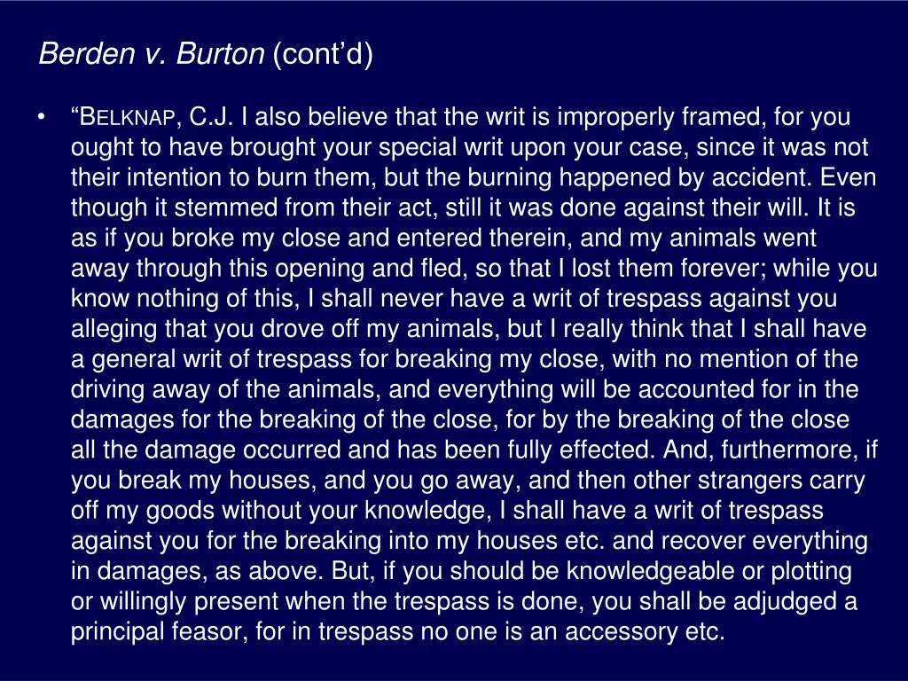 berden v burton cont d 1