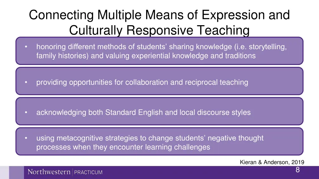 connecting multiple means of expression