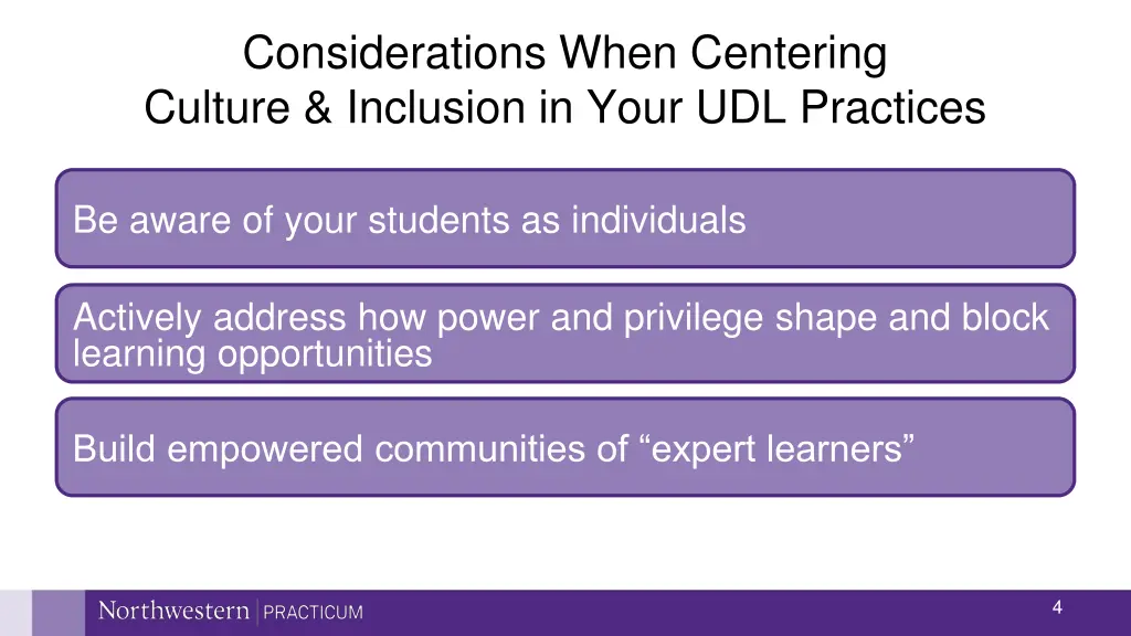 considerations when centering culture inclusion
