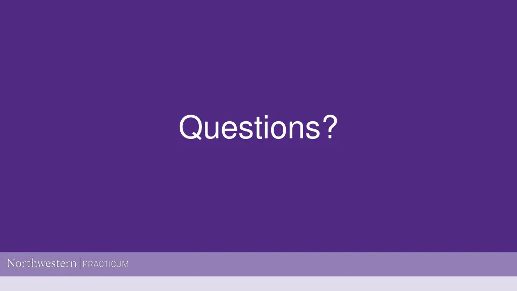 questions