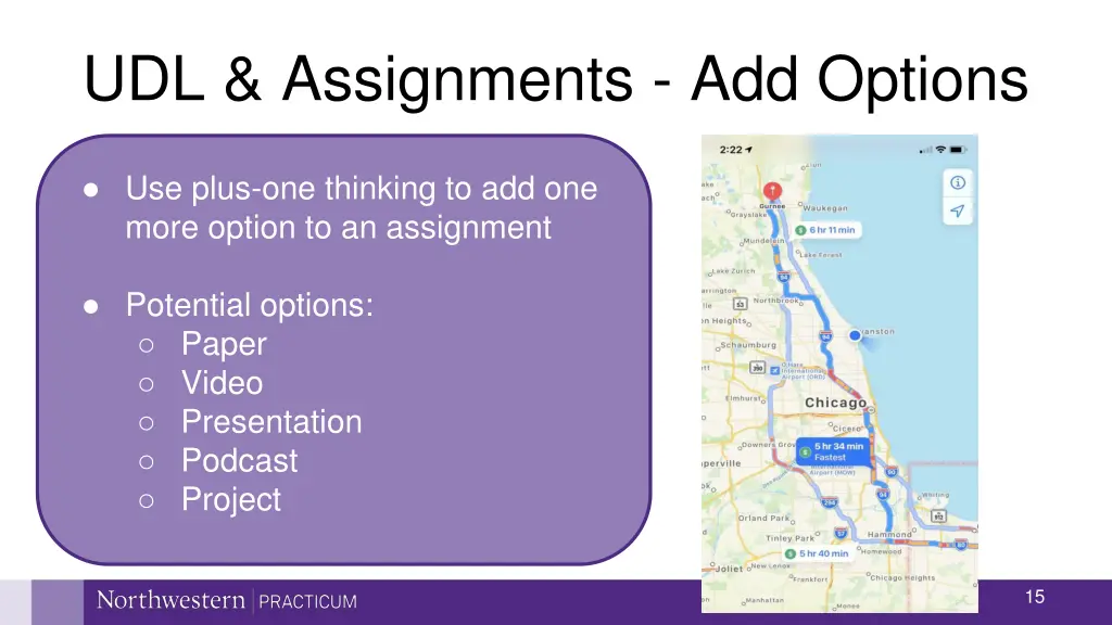 udl assignments add options