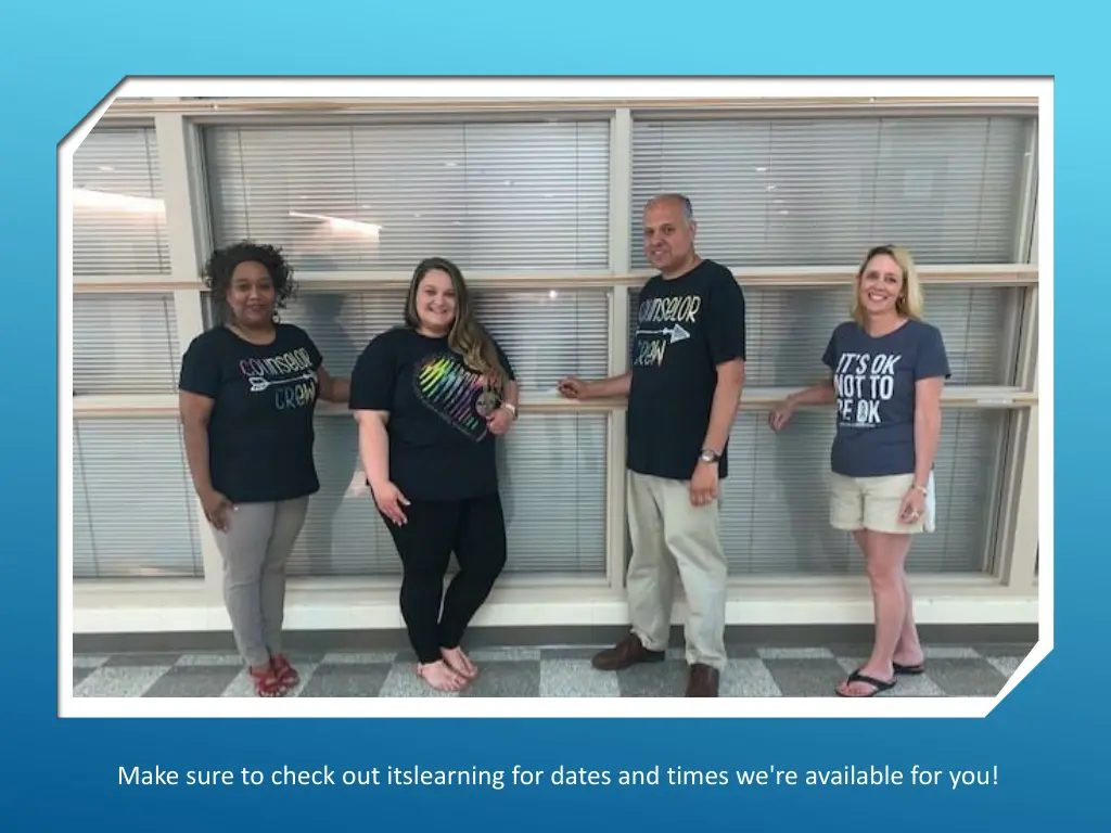 make sure to check out itslearning for dates
