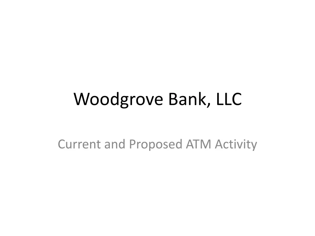 woodgrove bank llc