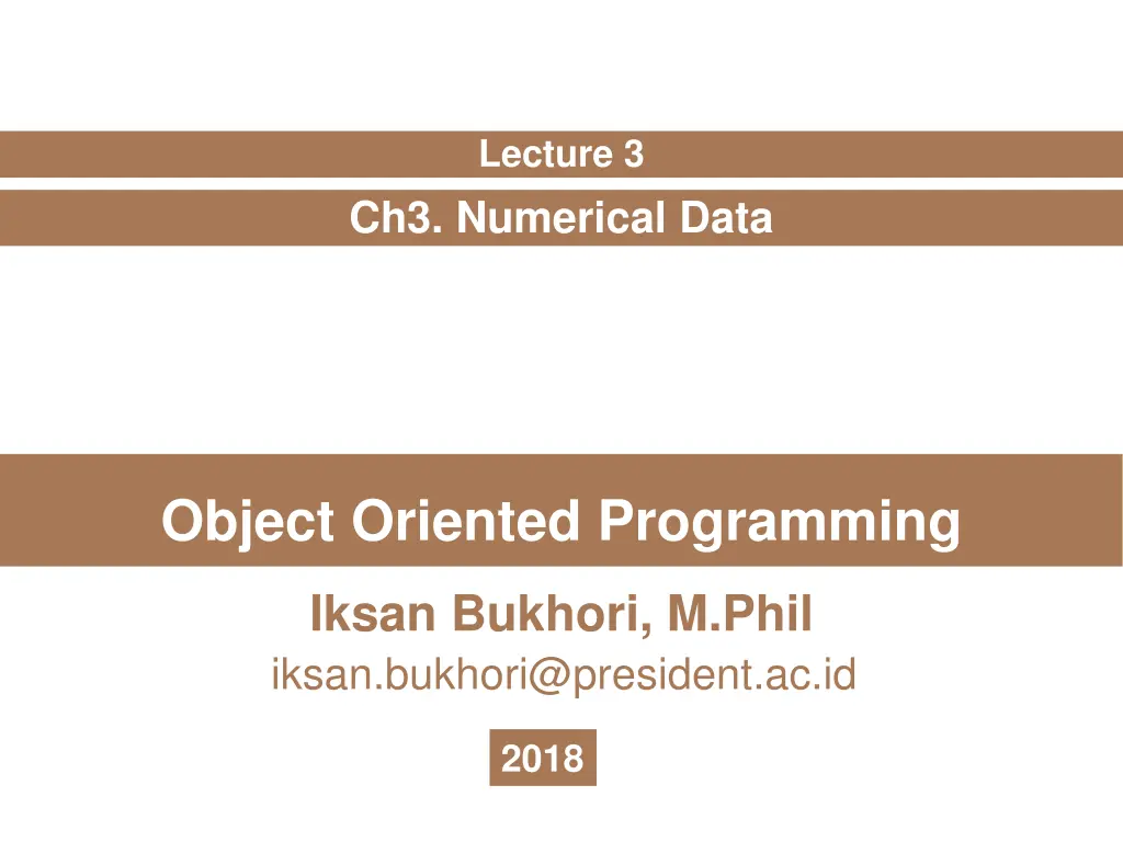 lecture 3