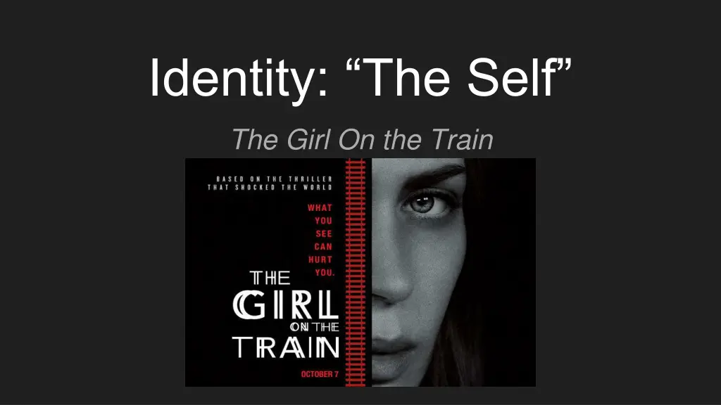 identity the self