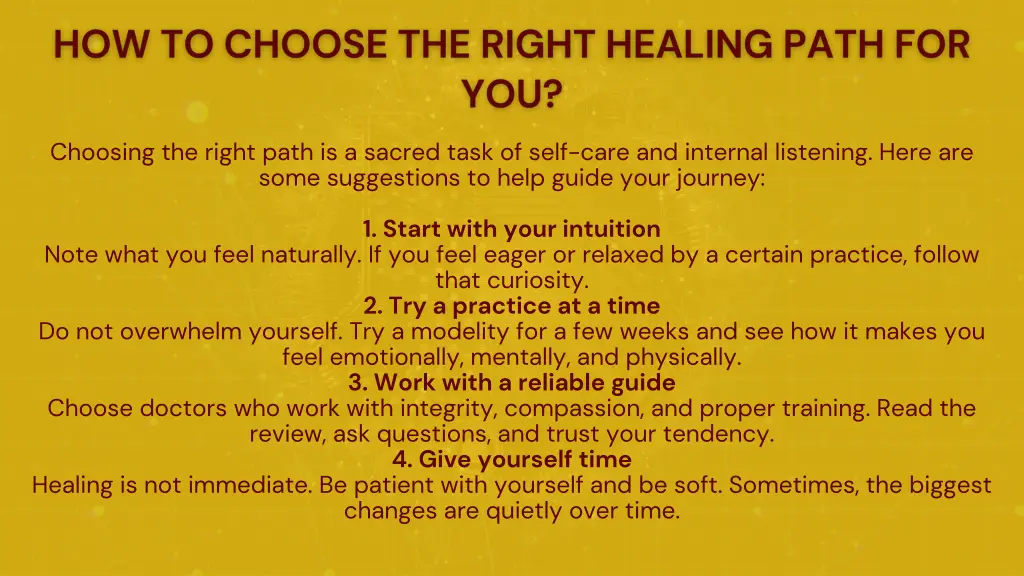 choosing the right path is a sacred task of self