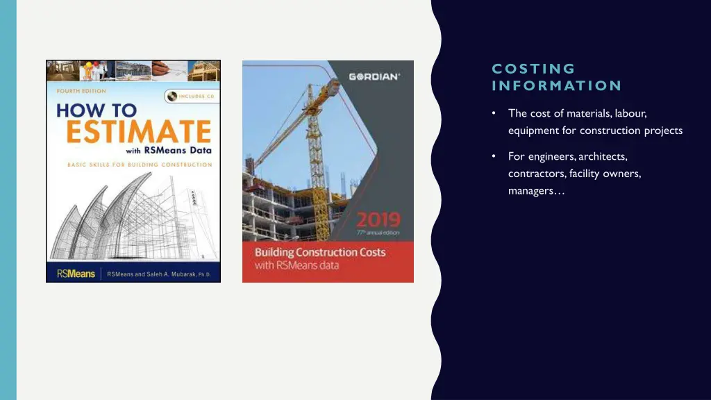 costing information