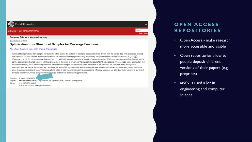 open access repositories 1