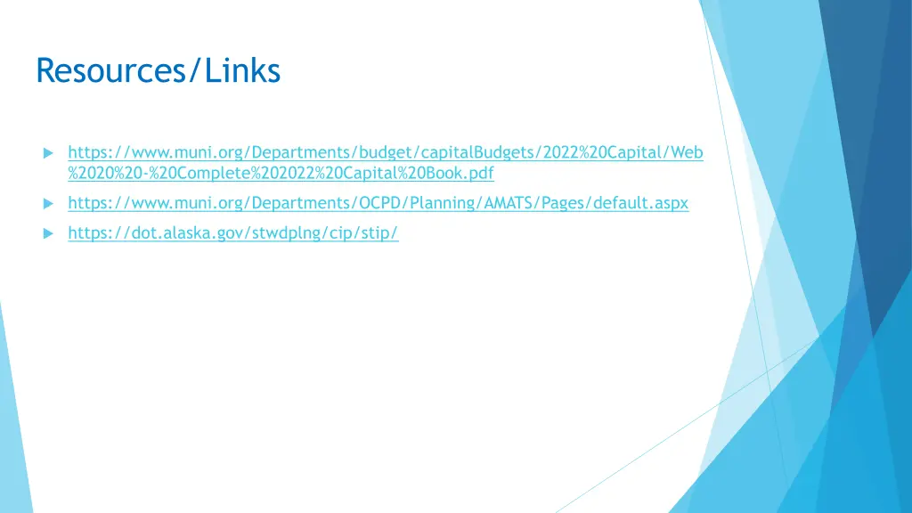 resources links