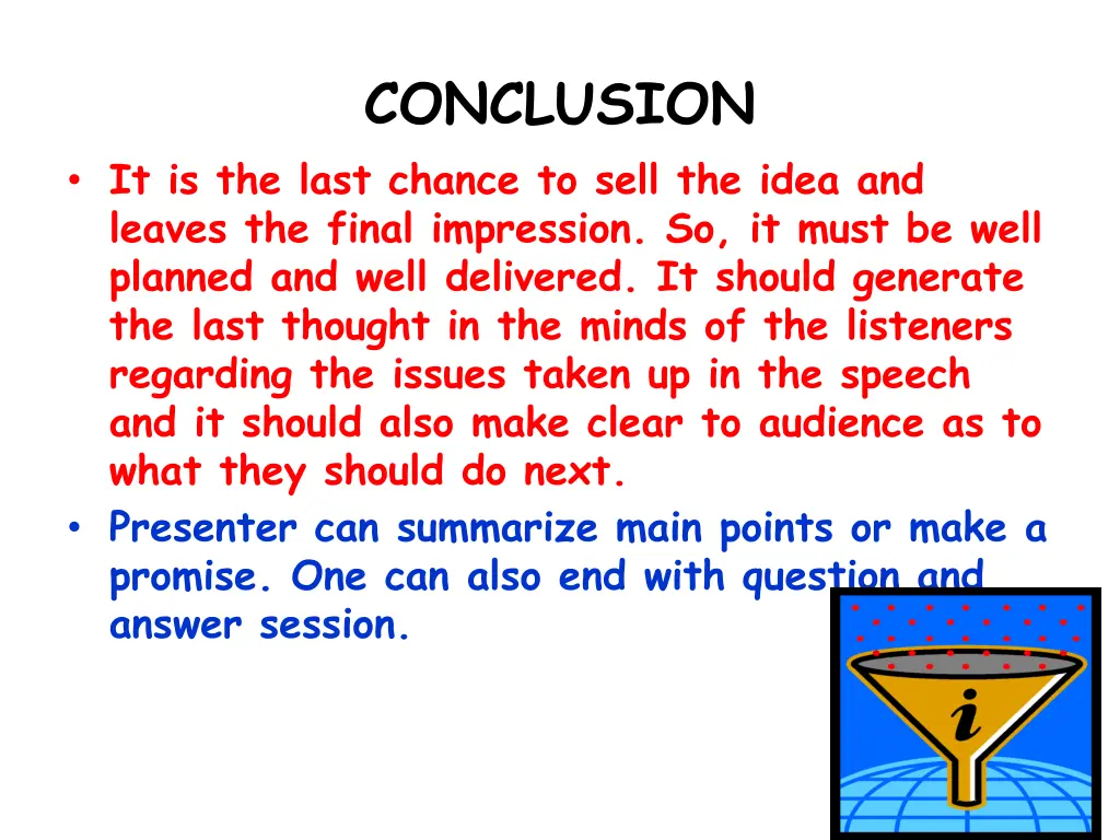 conclusion