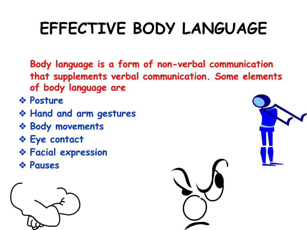 effective body language