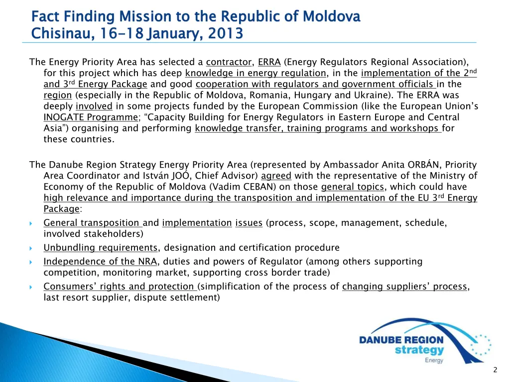 fact finding mission to the republic of moldova