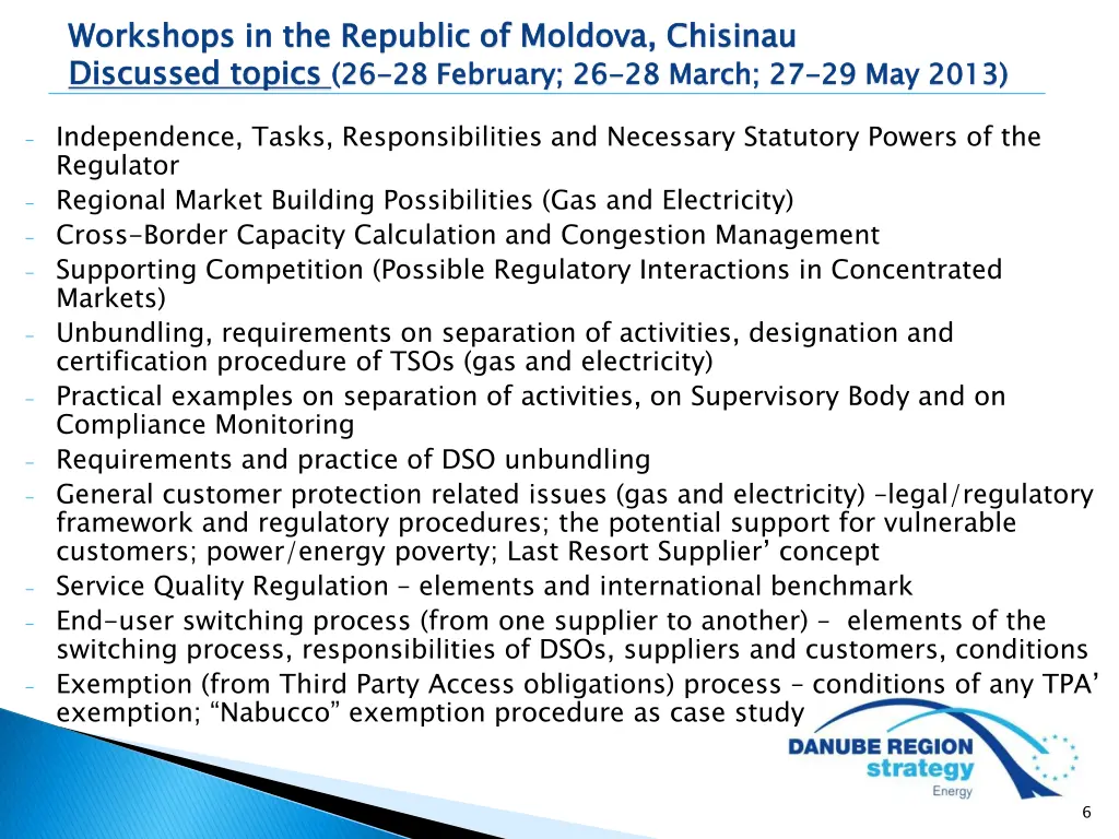 workshops in the republic of moldova chisinau