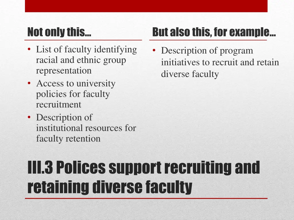 not only this list of faculty identifying racial