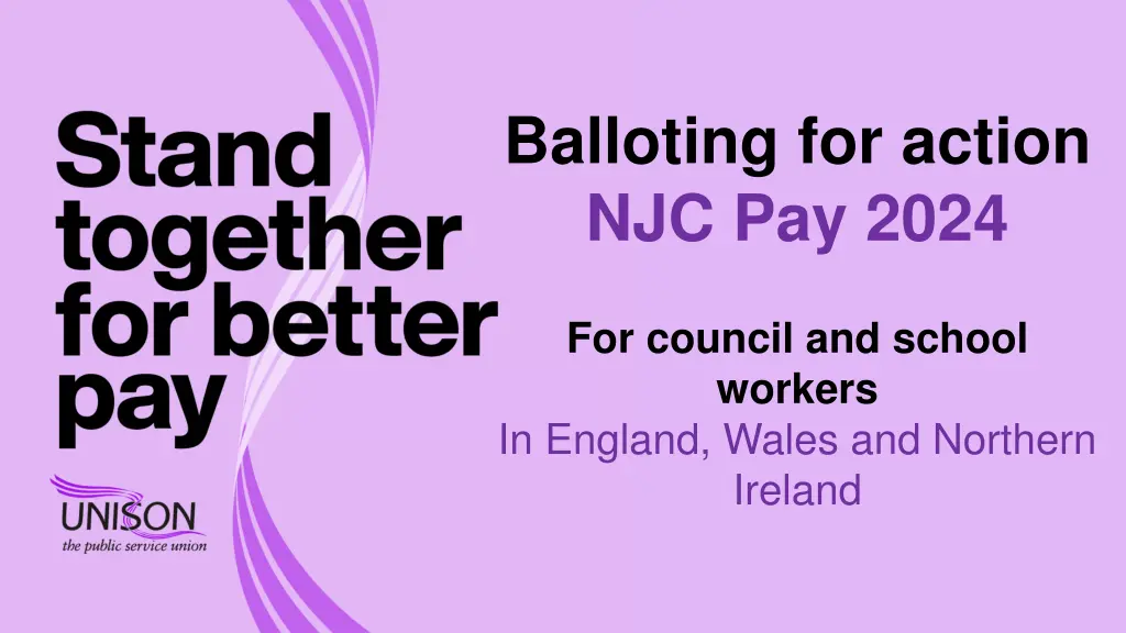 balloting for action njc pay 2024