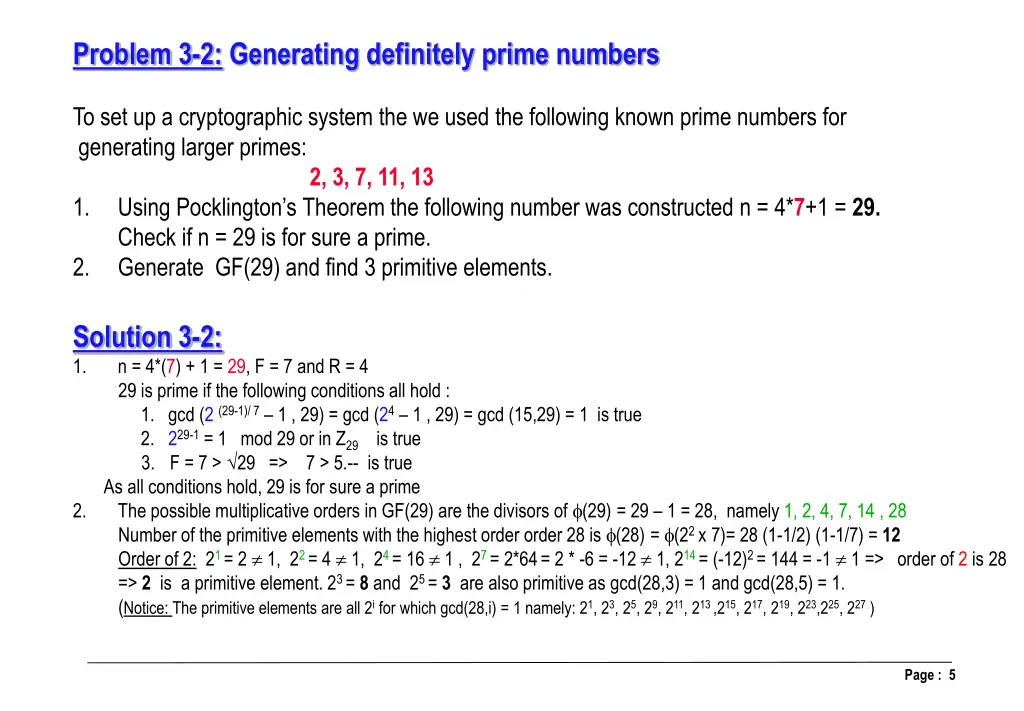 problem 3 2 generating definitely prime numbers