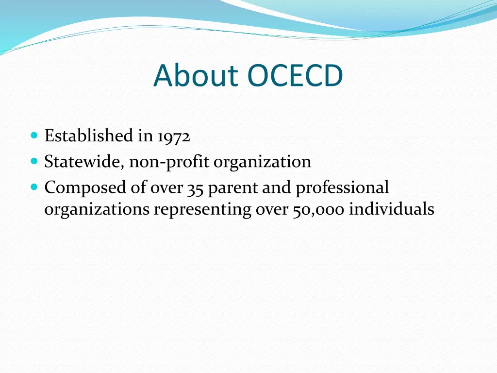about ocecd