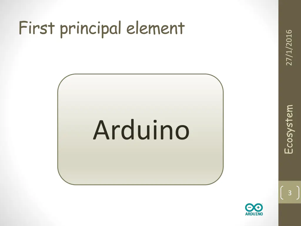 first principal element