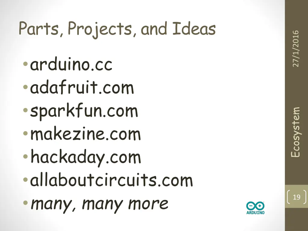 parts projects and ideas