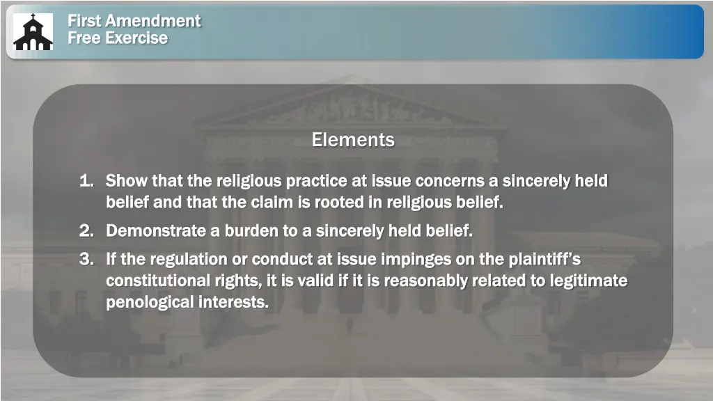 first amendment first amendment free exercise 1